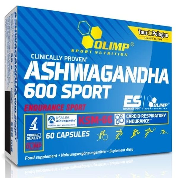 Produkten Olimp Ashwagandha 600 Sport Edition ser ut så här.