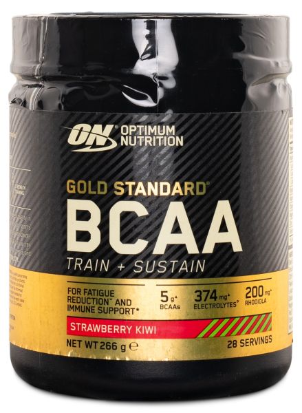 Bäst i test produkten Optimum Nutrition Gold Standard BCAA ser ut så här.