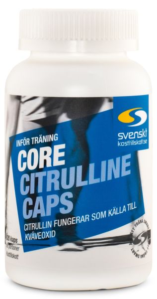 Produkten Core Citrulline Caps ser ut så här.
