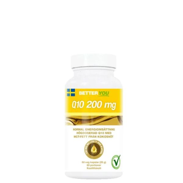 Produkten BetterYou Q10 200 mg ser ut så här.