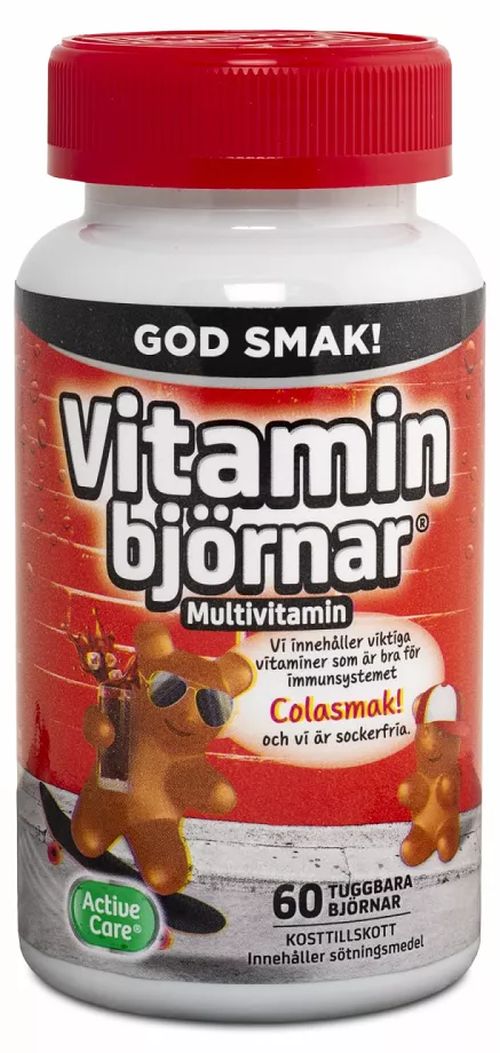 Active Care Vitaminbjörnar Cola